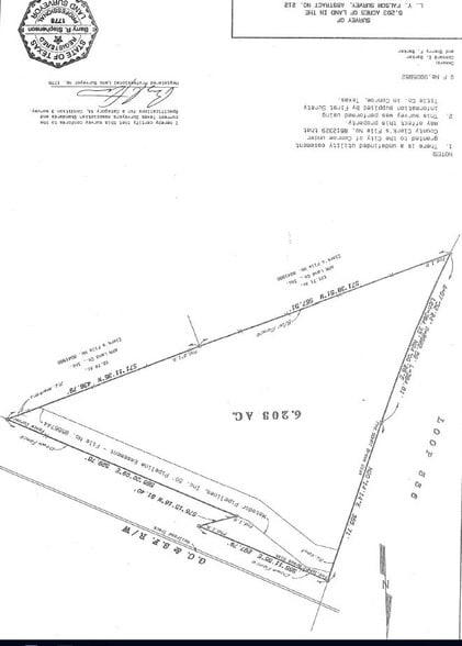 SEC Loop 336 & FM 2854, Conroe, TX for sale - Plat Map - Image 3 of 7