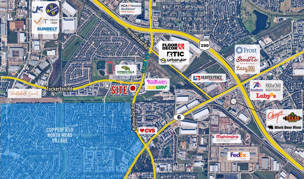 9525 Huffmeister Rd, Houston, TX for sale - Aerial - Image 3 of 17