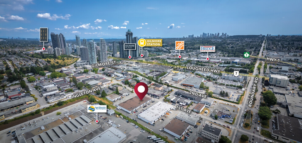 3815-3835 1st Av, Burnaby, BC for lease - Building Photo - Image 2 of 3