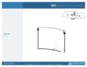 180 Interstate N Pky SE, Atlanta, GA for lease Floor Plan- Image 1 of 2