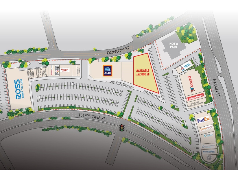 4687-4731 Telephone Rd, Ventura, CA for lease - Site Plan - Image 3 of 10