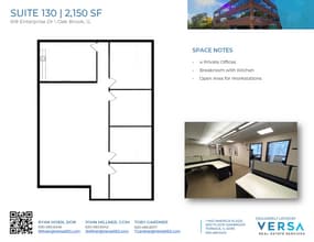 619 Enterprise Dr, Oak Brook, IL for lease Floor Plan- Image 1 of 2