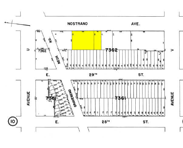 3460 Nostrand Ave, Brooklyn, NY for sale - Plat Map - Image 2 of 8