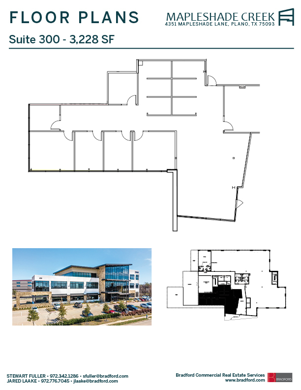 4351 Mapleshade Ln, Plano, TX for lease Floor Plan- Image 1 of 3