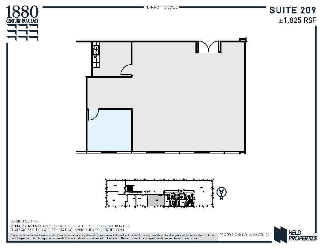 1880 Century Park E, Los Angeles, CA for lease Site Plan- Image 1 of 2