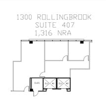 1300 Rollingbrook Dr, Baytown, TX for lease Floor Plan- Image 1 of 1