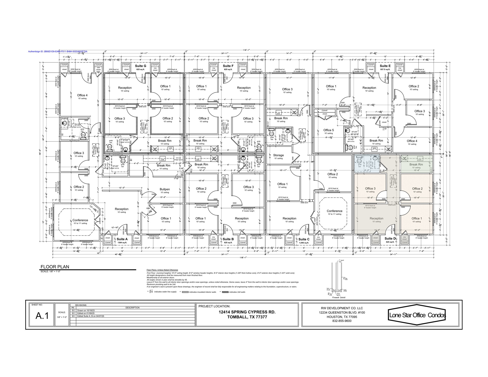 12410 Spring Cypress Rd, Tomball, TX for lease Floor Plan- Image 1 of 1