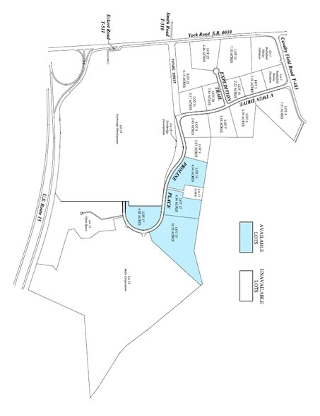 1500 Proline Pl, Gettysburg, PA for sale - Plat Map - Image 3 of 3