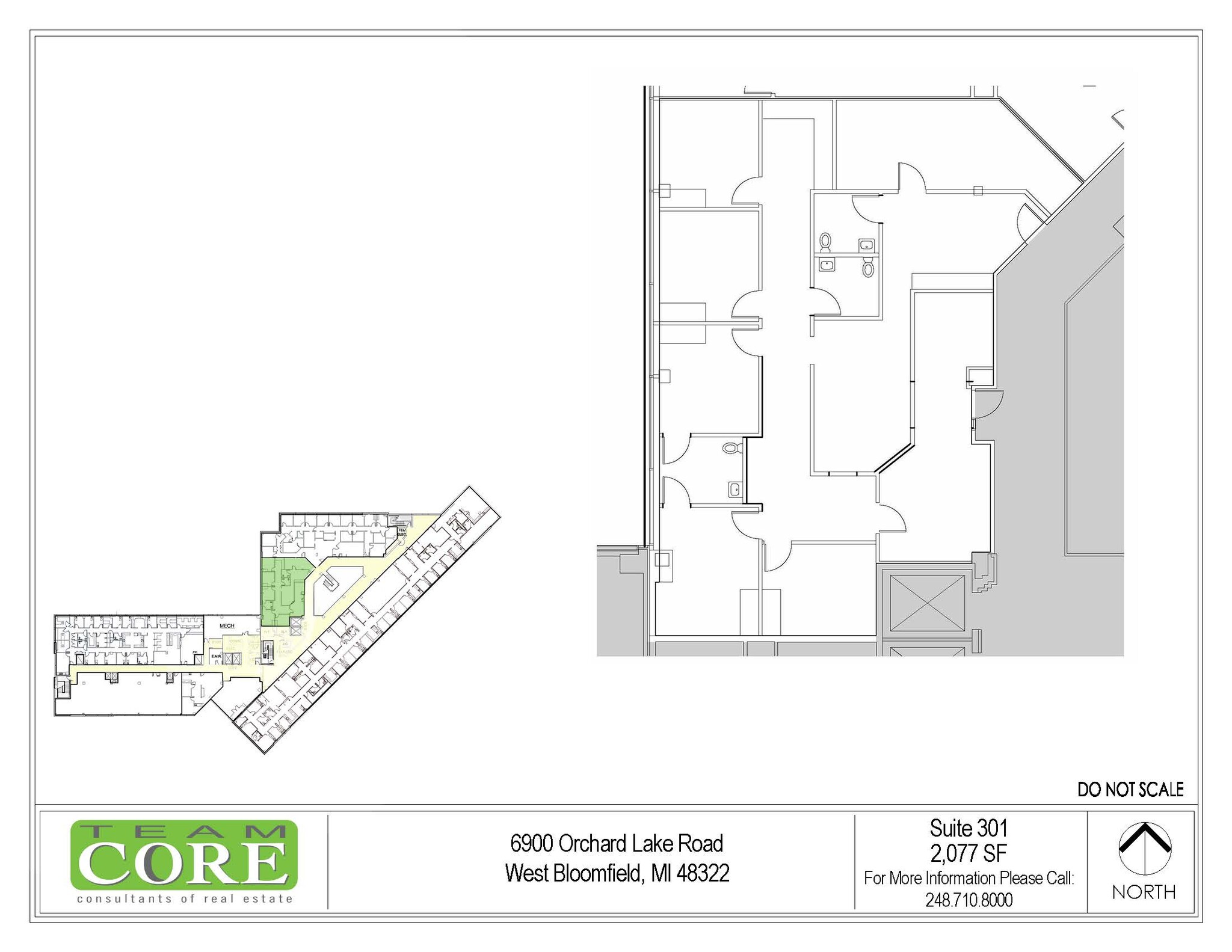 6900 Orchard Lake Rd, West Bloomfield, MI for lease Floor Plan- Image 1 of 1