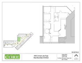 6900 Orchard Lake Rd, West Bloomfield, MI for lease Floor Plan- Image 1 of 1