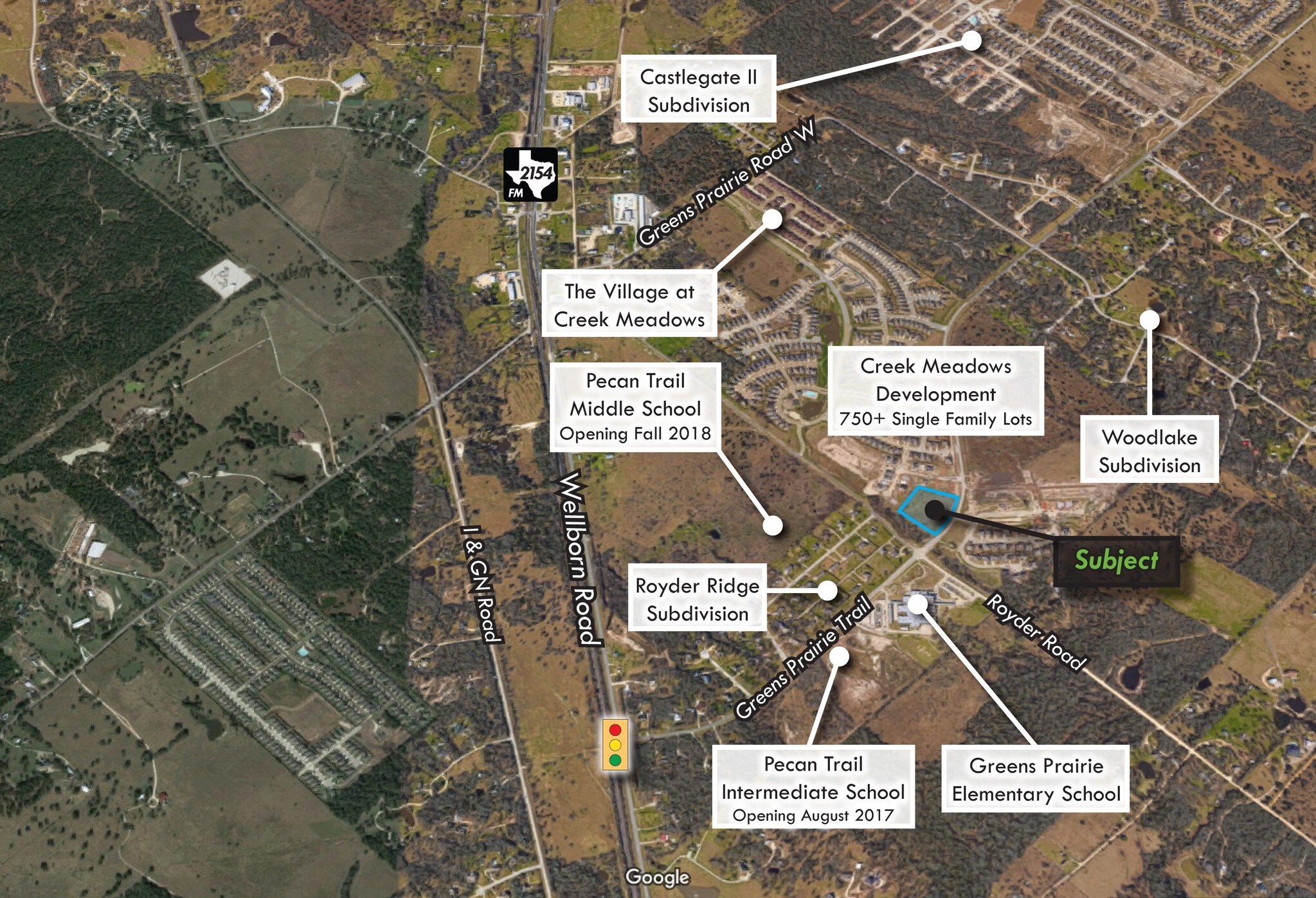 Greens Prairie Trail & Royder Rd, College Station, TX for sale Building Photo- Image 1 of 1