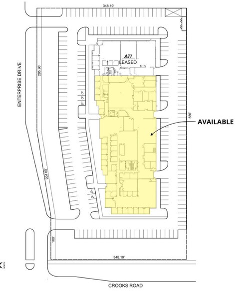 1935-1955 Enterprise Dr, Rochester Hills, MI for lease - Building Photo - Image 2 of 2