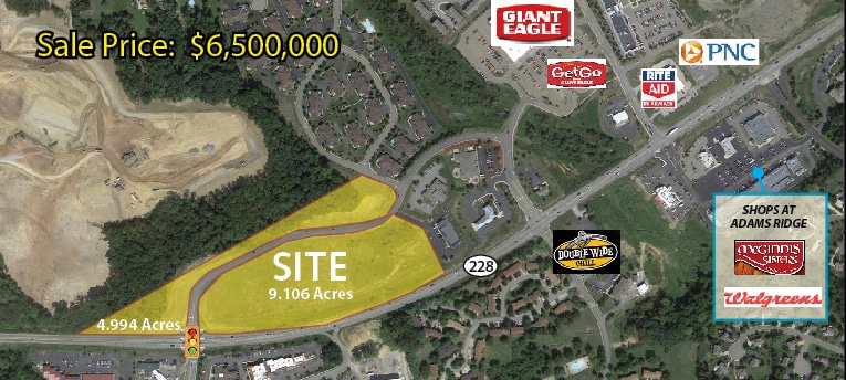 Route 228, Seven Fields, PA for sale - Building Photo - Image 1 of 1
