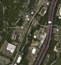 375 Bridgeport Ave, Shelton, CT - AERIAL  map view