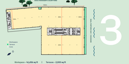 Deal Porters Way, London for lease Floor Plan- Image 1 of 1