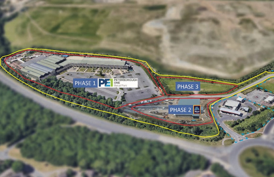 Eye Rd, Peterborough for sale - Aerial - Image 3 of 5