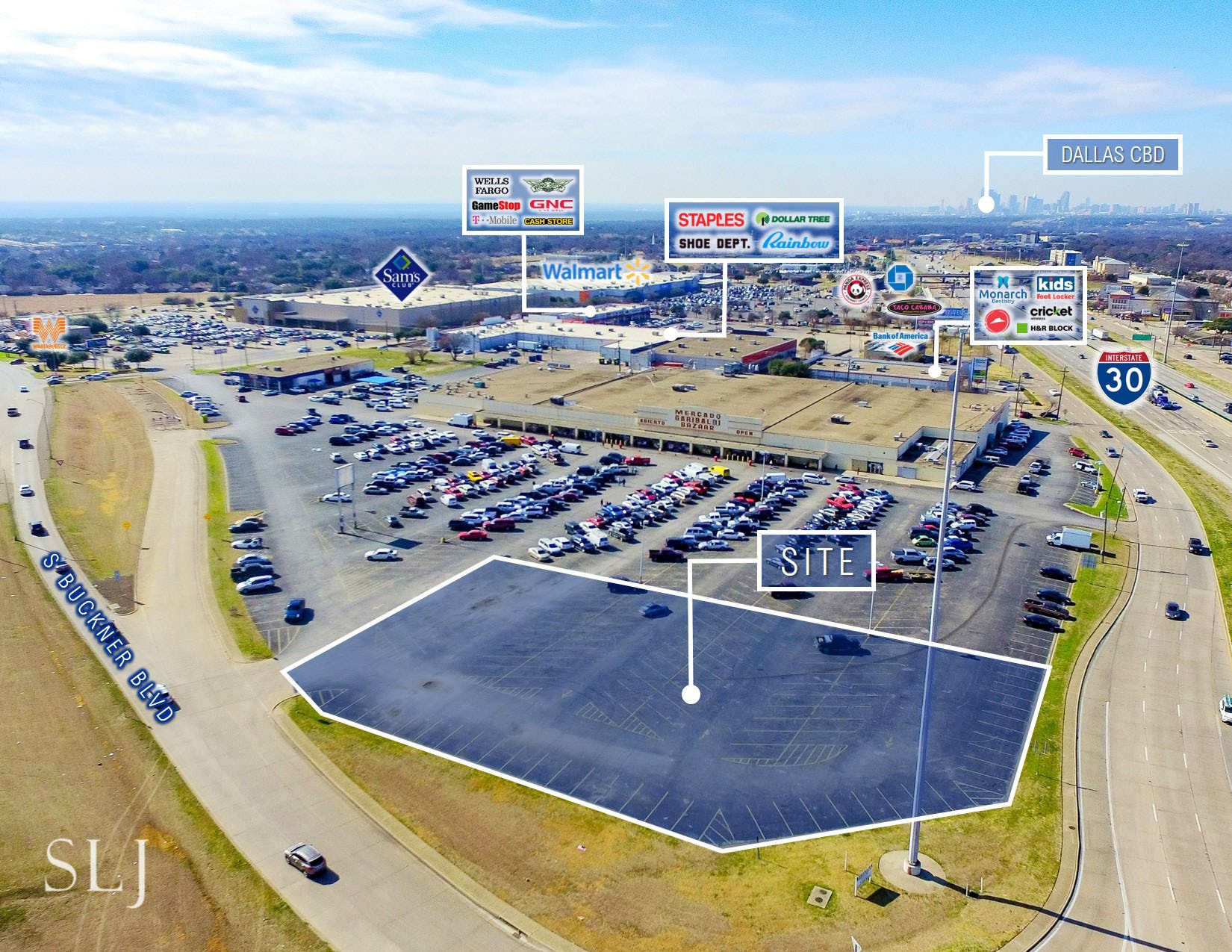S Buckner Blvd I30, Dallas, TX 75228 ±1Acre Highway DriveThru