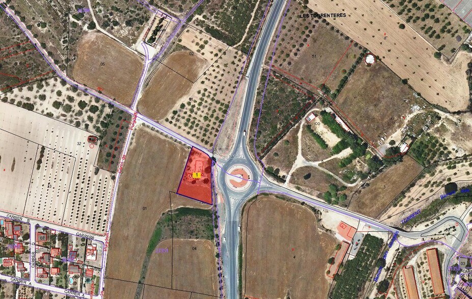 Land in Els Garidells, Tarragona for sale - Floor Plan - Image 1 of 4
