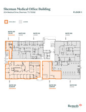 204 Medical Dr, Sherman, TX for lease Floor Plan- Image 1 of 1