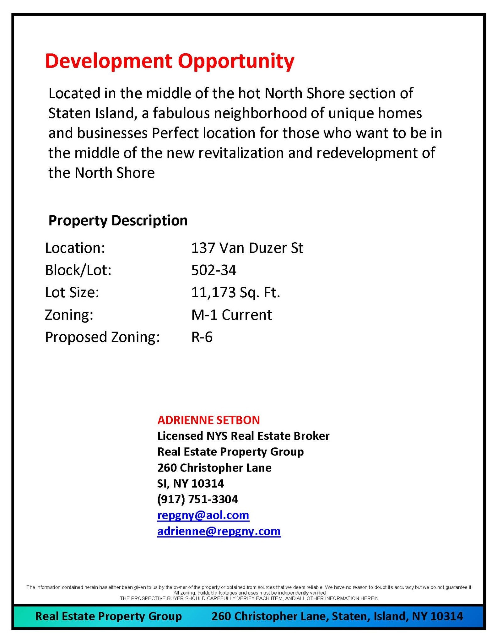 137 Van Duzer St, Staten Island, NY for sale Other- Image 1 of 1