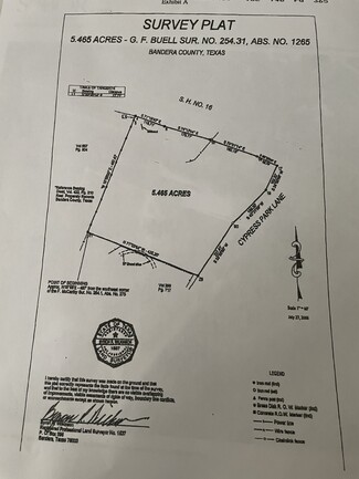 More details for 5.4 ac Hwy 16, Pipe Creek, TX - Land for Sale