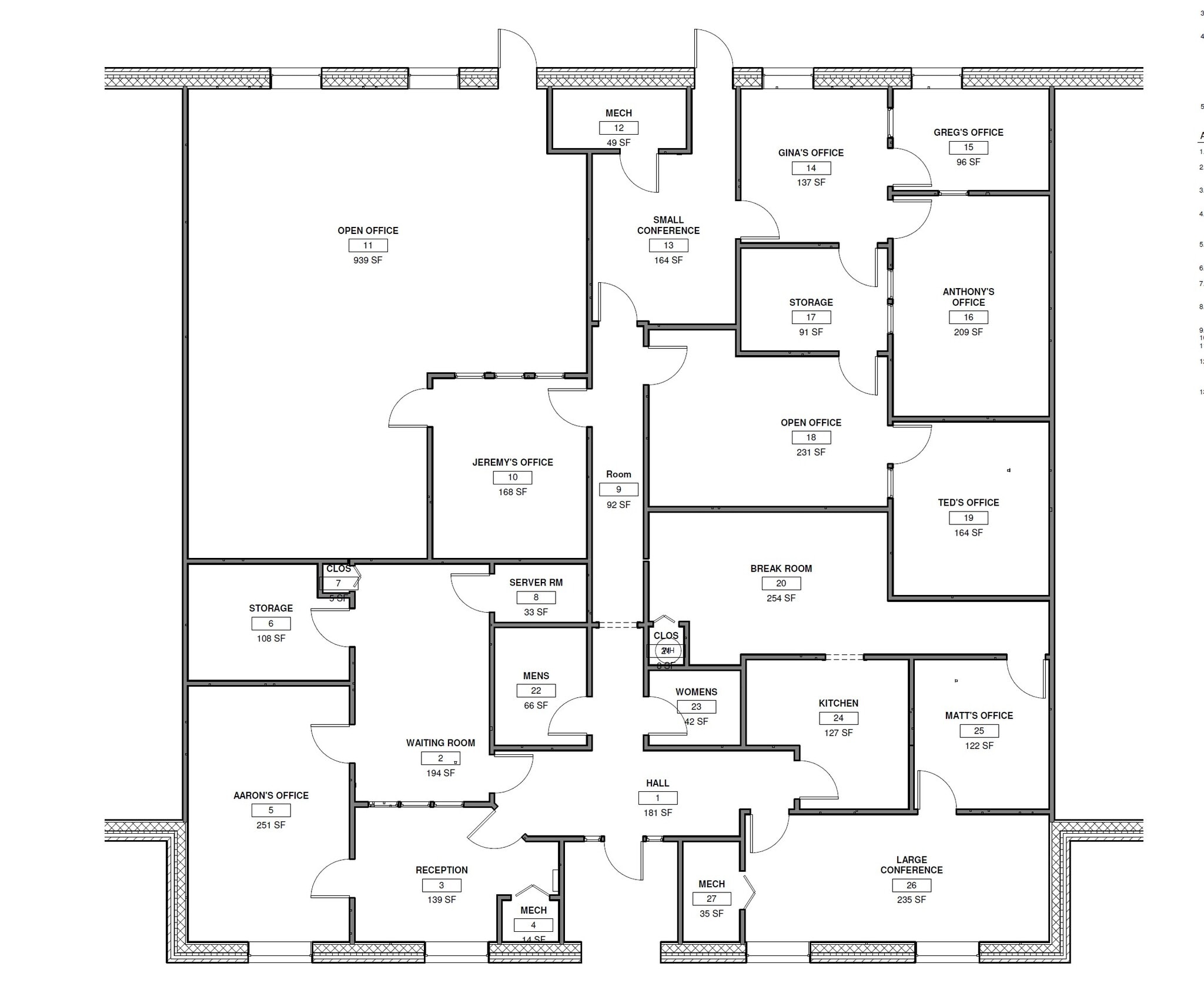 10761 S Saginaw St, Grand Blanc, MI for lease Floor Plan- Image 1 of 1