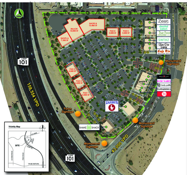 NEC of 90th St & Loop 101, Scottsdale, AZ for lease - Building Photo - Image 2 of 2