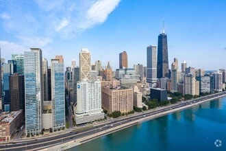 680 N Lake Shore Dr, Chicago, IL - AERIAL  map view