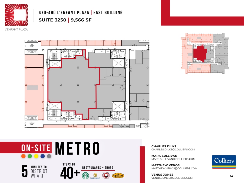 470-490 L'Enfant Plz SW, Washington, DC for lease Floor Plan- Image 1 of 1