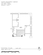 1100 Lake St, Oak Park, IL for lease Site Plan- Image 1 of 5