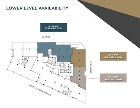 2401 Pennsylvania Ave NW, Washington, DC for lease Floor Plan- Image 1 of 1