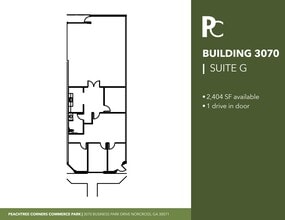 3000 Business Park Dr, Norcross, GA for lease Site Plan- Image 1 of 1
