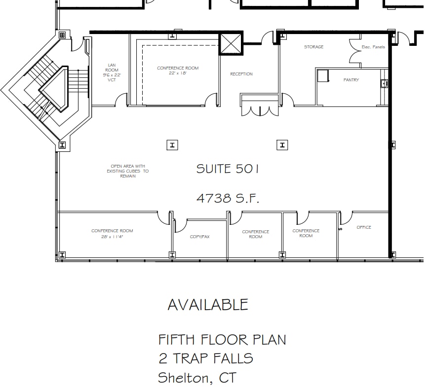 2 Trap Falls Rd, Shelton, CT for lease Floor Plan- Image 1 of 1