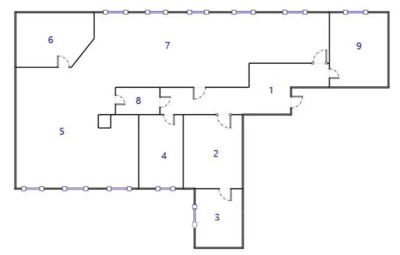 Lyon, RHO 69003 -  -  - Floor Plan - Image 1 of 5
