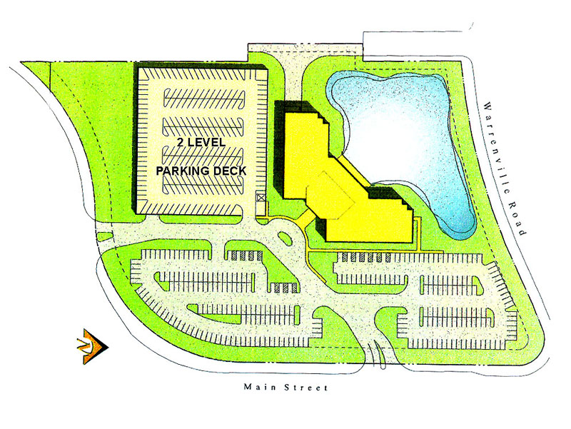 1011 Warrenville Rd, Lisle, IL for sale Site Plan- Image 1 of 1