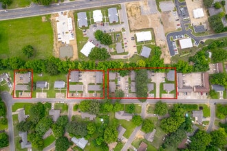 300 W Center Ave, Searcy, AR - AERIAL  map view