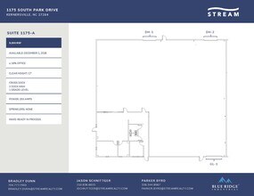 1175 S Park Dr, Kernersville, NC for lease Floor Plan- Image 2 of 2