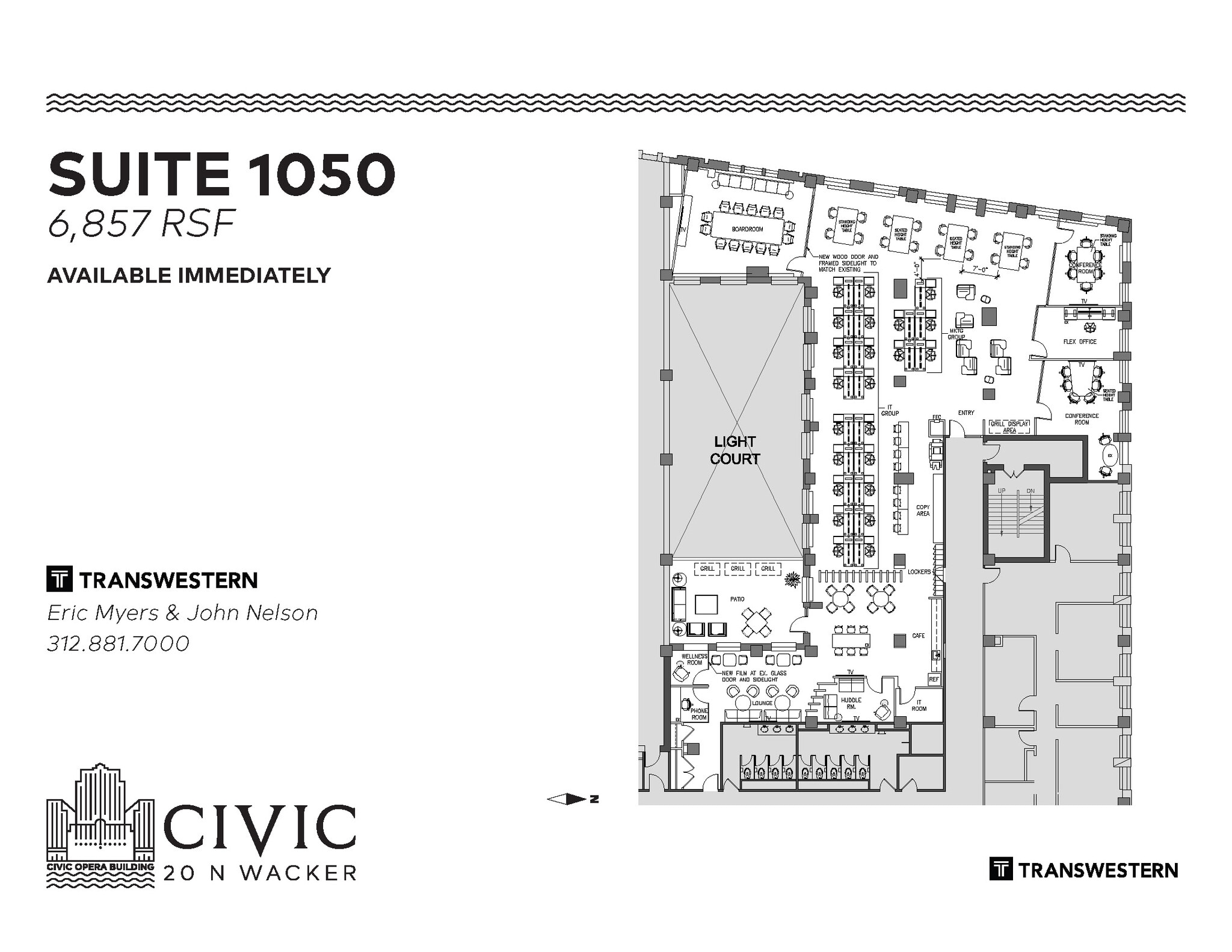 20 N Wacker Dr, Chicago, IL for lease Floor Plan- Image 1 of 1