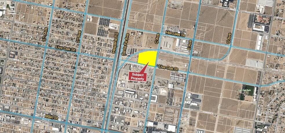 Live Oak St, Hesperia, CA for sale - Building Photo - Image 1 of 2