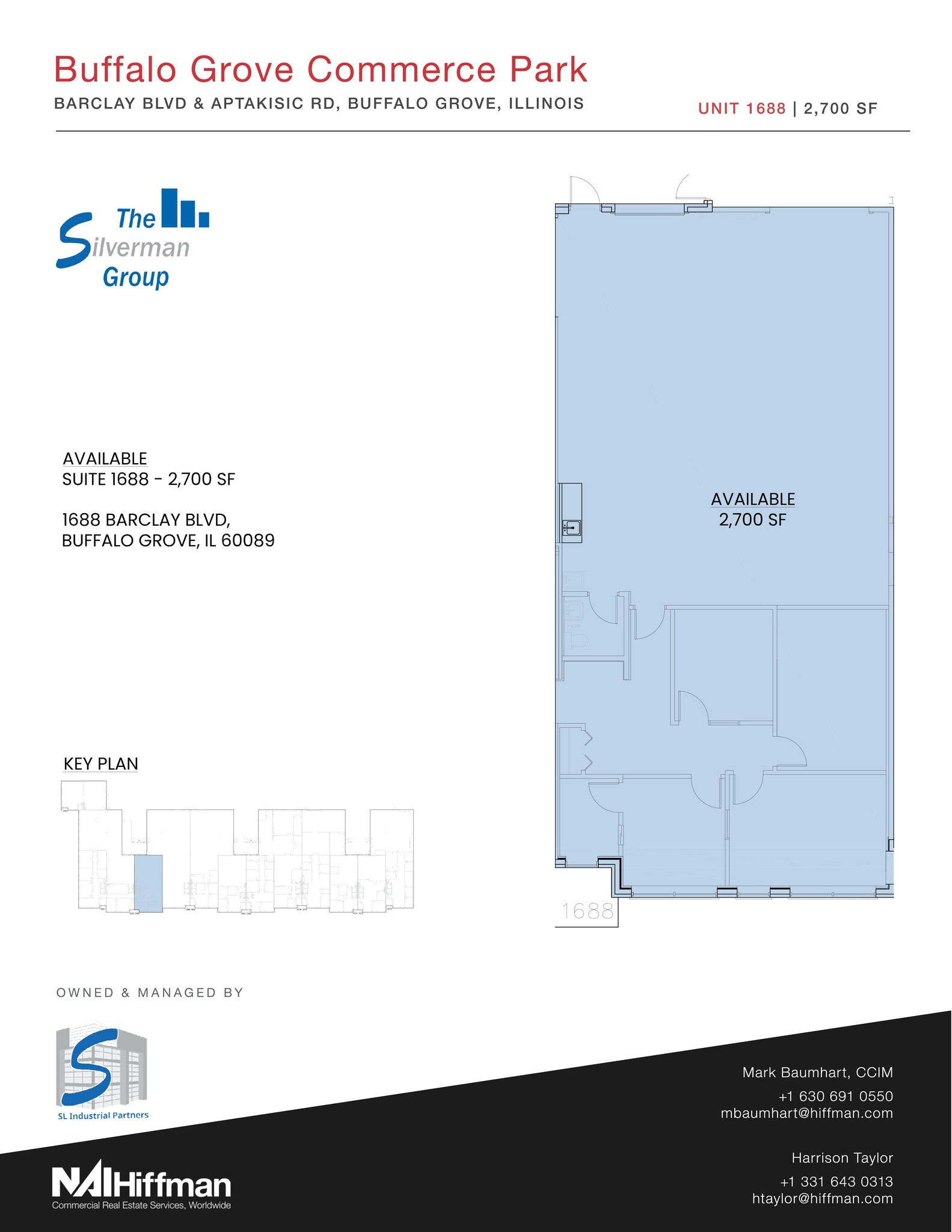 1530-1558 Barclay Blvd, Buffalo Grove, IL for lease Site Plan- Image 1 of 1