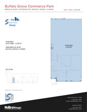 1530-1558 Barclay Blvd, Buffalo Grove, IL for lease Site Plan- Image 1 of 1