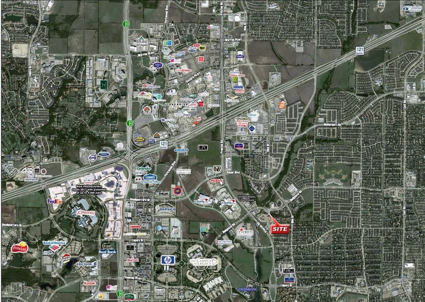 4865 Hedgcoxe Rd, Plano, TX for lease - Aerial - Image 2 of 64