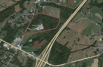 268 Old Carmon, Campbellsburg, KY - AERIAL map view