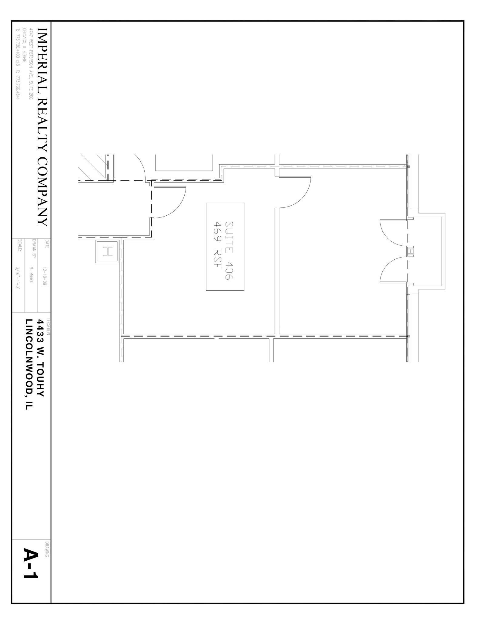 4433 W Touhy Ave, Lincolnwood, IL for lease Site Plan- Image 1 of 1