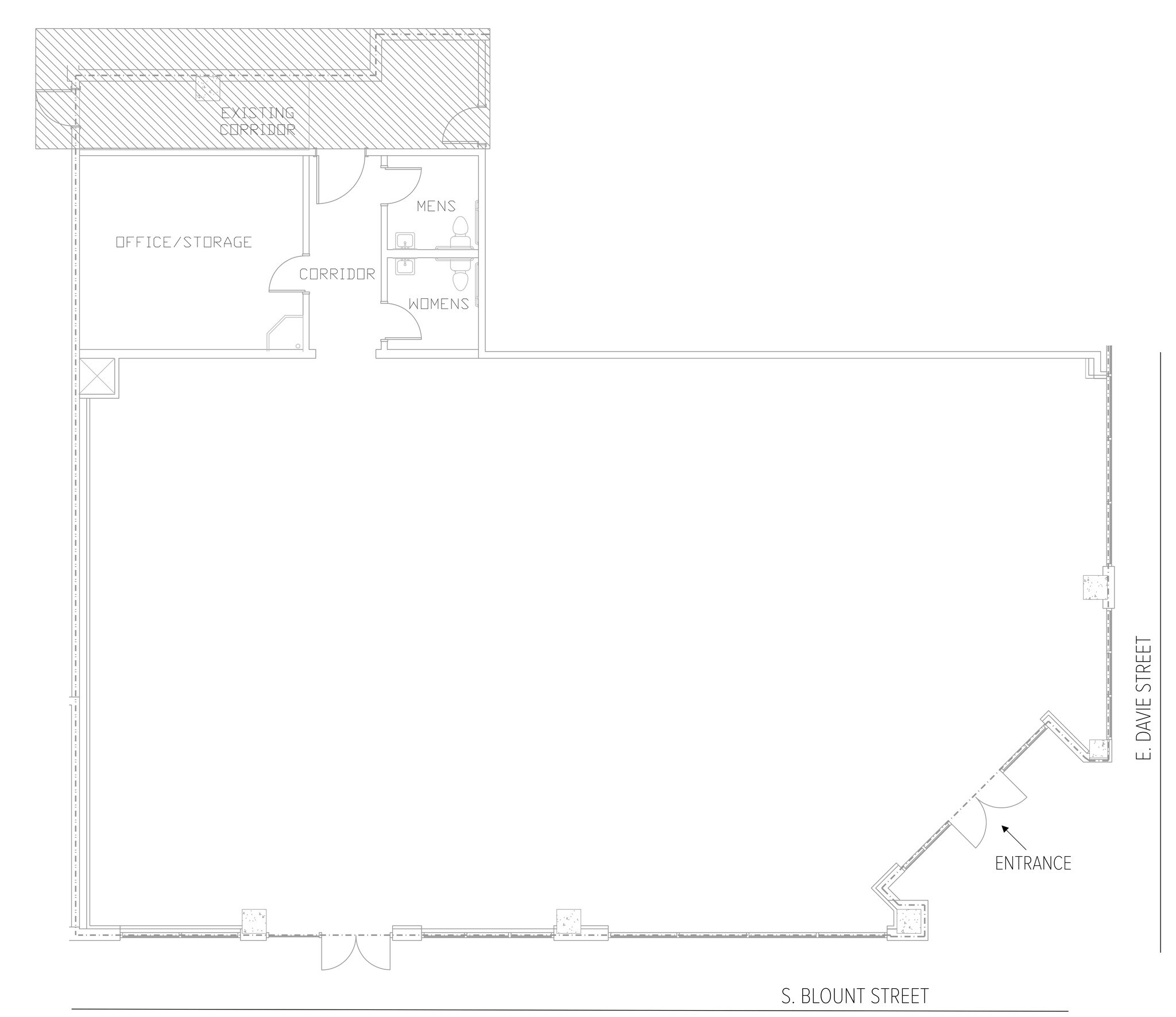 149 E Davie St, Raleigh, NC for lease Site Plan- Image 1 of 1