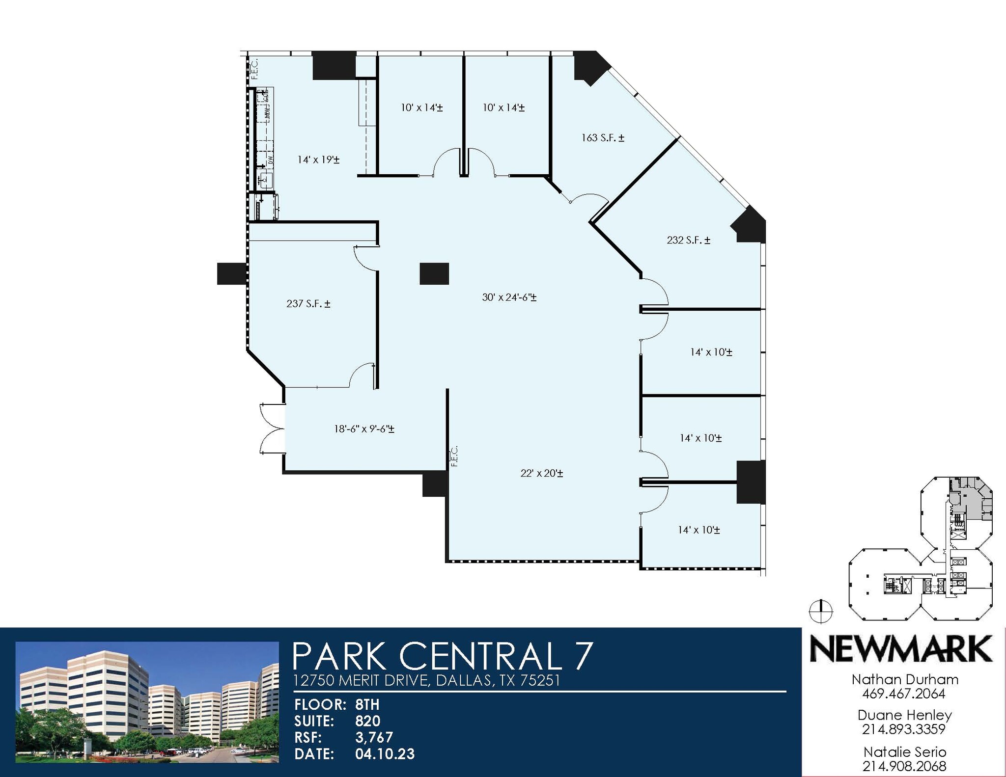 12750 Merit Dr, Dallas, TX for lease Floor Plan- Image 1 of 1