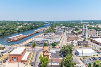 51 W Jackson St, Joliet, IL - AERIAL map view
