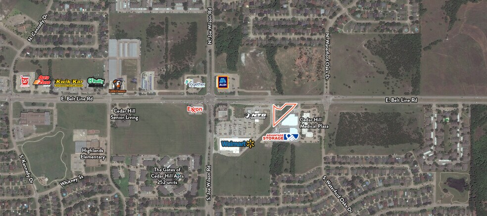 E Belt Line Rd, Cedar Hill, TX for sale - Aerial - Image 1 of 1