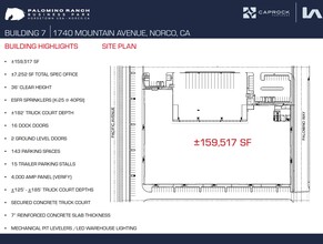 Palomino Ranch, Norco, CA for lease Site Plan- Image 1 of 2