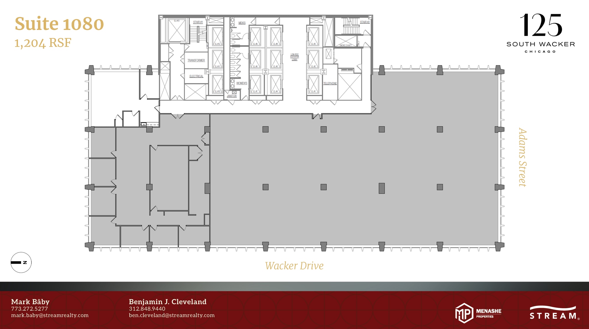 125 S Wacker Dr, Chicago, IL for lease Floor Plan- Image 1 of 1